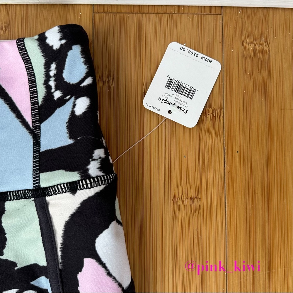 Free People FP Movement High Rise You’re A Peach Printed Leggings - Picture 8 of 10